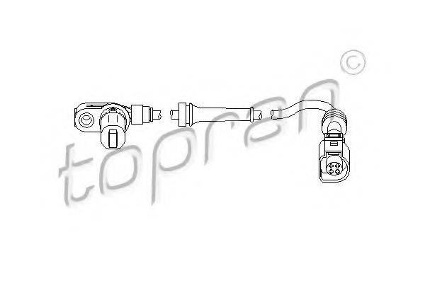 TOPRAN 112227 Датчик АБС