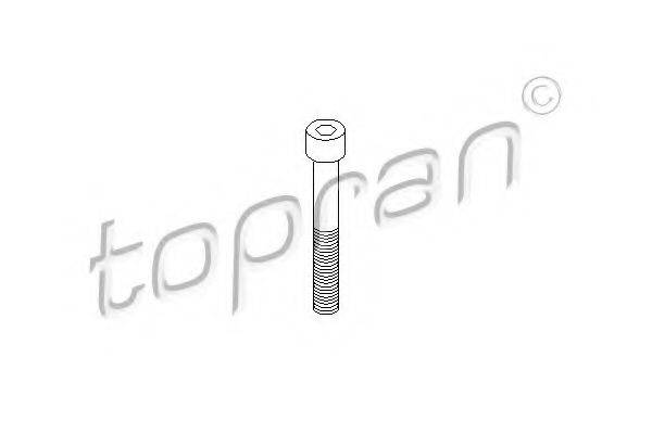 TOPRAN 110707 Болт, корпус скоби гальма