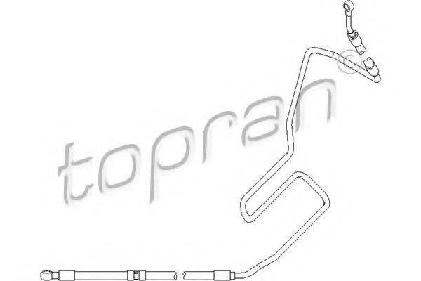 Гидравлический шланг, рулевое управление TOPRAN 113 357