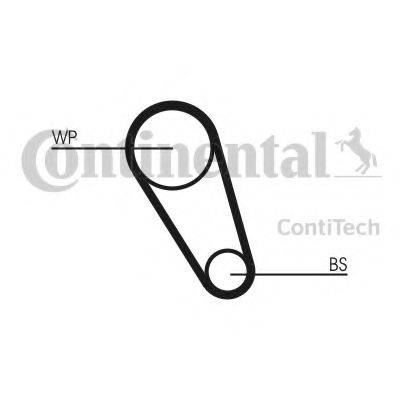 CONTITECH CT1143WP1 Водяной насос + комплект зубчатого ремня