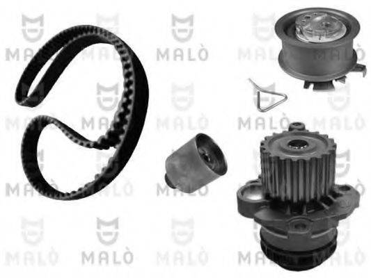 Водяний насос + комплект зубчастого ременя MALO W120301S0