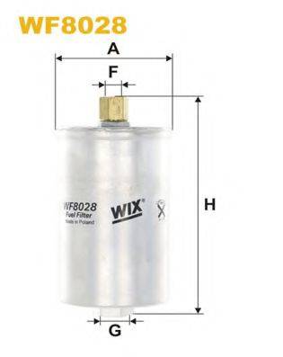 WIX FILTERS WF8028 Топливный фильтр