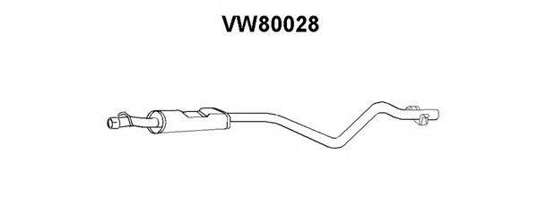 Передглушувач вихлопних газів VENEPORTE VW80028