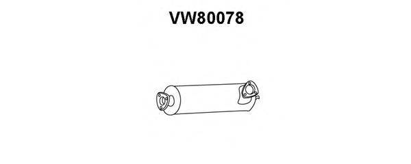 Передглушувач вихлопних газів VENEPORTE VW80078