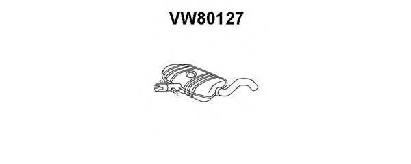 Предглушитель выхлопных газов VENEPORTE VW80127