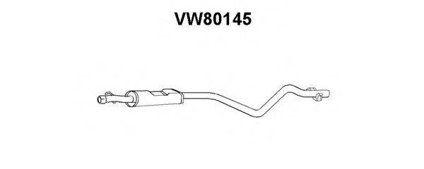 Передглушувач вихлопних газів VENEPORTE VW80145