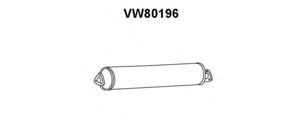 Передглушувач вихлопних газів VENEPORTE VW80196