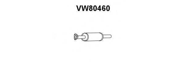 Передглушувач вихлопних газів VENEPORTE VW80460