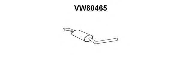 VENEPORTE VW80465 Передглушувач вихлопних газів