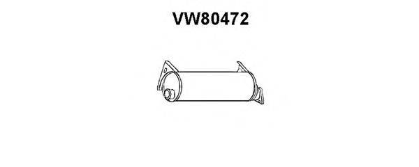 Глушник вихлопних газів кінцевий VENEPORTE VW80472