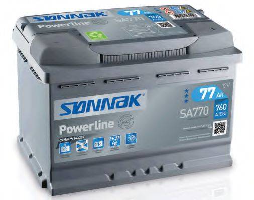 SONNAK SA770 Стартерна акумуляторна батарея; Стартерна акумуляторна батарея