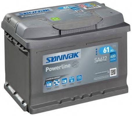 SONNAK SA612 Стартерна акумуляторна батарея; Стартерна акумуляторна батарея