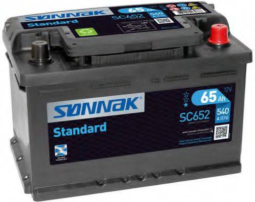 SONNAK SC652 Стартерна акумуляторна батарея; Стартерна акумуляторна батарея