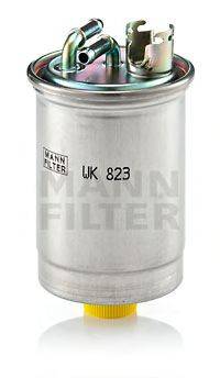 Паливний фільтр MANN-FILTER WK 823