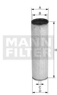 Фільтр додаткового повітря MANN-FILTER CF 1552