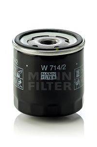 MANN-FILTER W7142 Фильтр масляный ДВС 