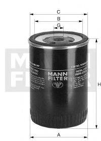 Паливний фільтр MANN-FILTER WK 954/1 x