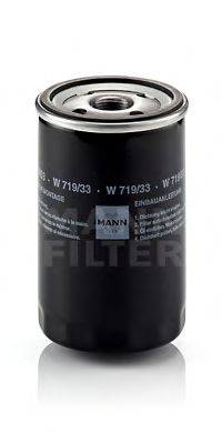 Масляний фільтр MANN-FILTER W 719/33 Масляний фільтр MANN-FILTER W 719/33