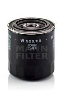MANN-FILTER W92080 Фильтр масляный ДВС 