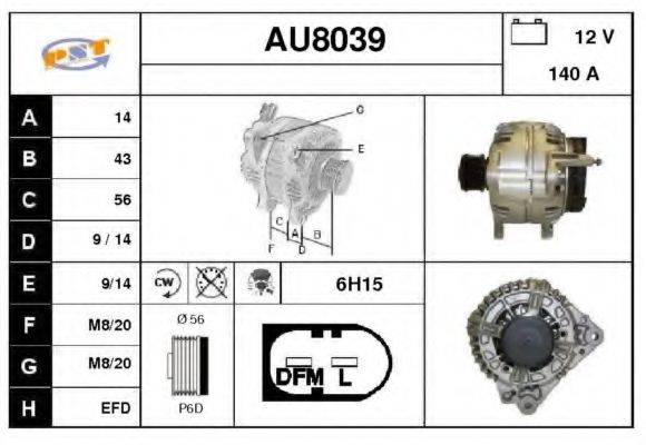 Генератор SNRA AU8039