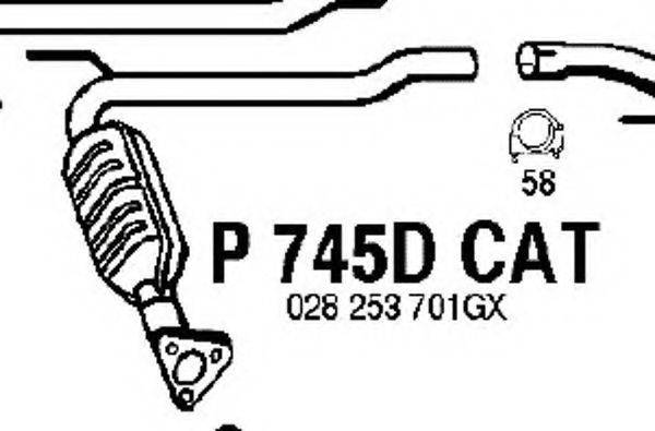 FENNO P745DCAT Каталізатор