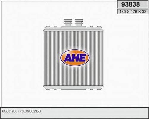 Радиатор печки AHE 93838