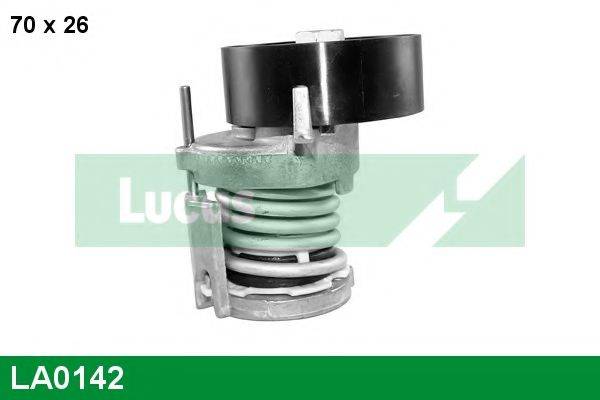 LUCAS ENGINE DRIVE LA0142 Натяжной ролик, поликлиновой  ремень