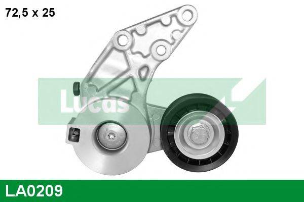 LUCAS ENGINE DRIVE LA0209 Паразитний / Провідний ролик, зубчастий ремінь