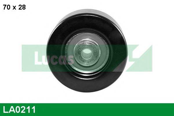Натяжной ролик, поликлиновой  ремень LUCAS ENGINE DRIVE LA0211