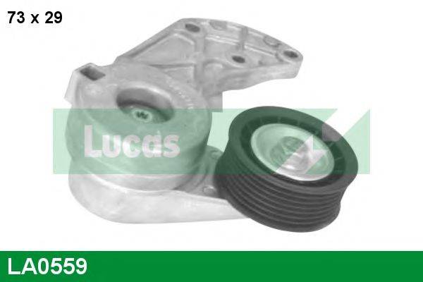 LUCAS ENGINE DRIVE LA0559 Ролик натяжной ремня генератора