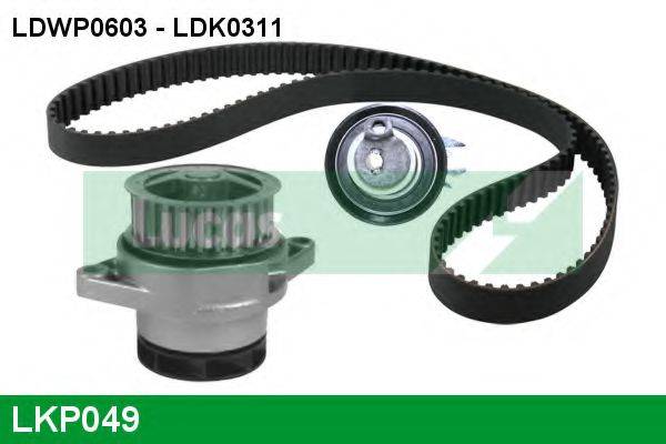 LUCAS ENGINE DRIVE LKP049 Водяной насос + комплект зубчатого ремня