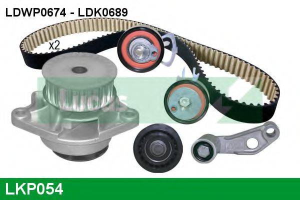 Водяний насос + комплект зубчастого ременя LUCAS ENGINE DRIVE LKP054