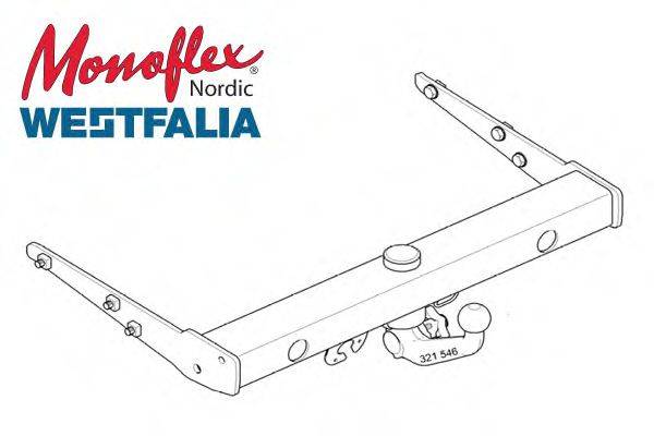 MONOFLEX 321651 Причіпне обладнання