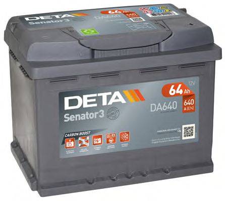 DETA DA640 Стартерна акумуляторна батарея; Стартерна акумуляторна батарея