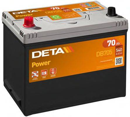 DETA DB705 Аккумулятор автомобильный (АКБ)