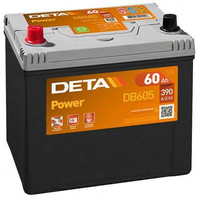 Аккумулятор автомобильный (АКБ) DETA DB605