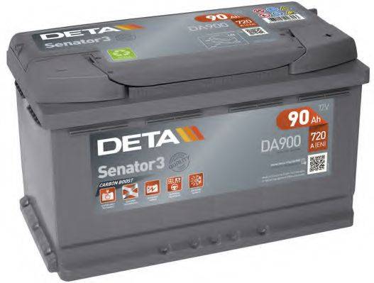 Аккумулятор автомобильный (АКБ) DETA DA900