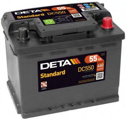 DETA DC550 Стартерна акумуляторна батарея; Стартерна акумуляторна батарея