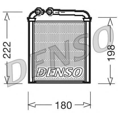NPS DRR32005 Теплообмінник, опалення салону