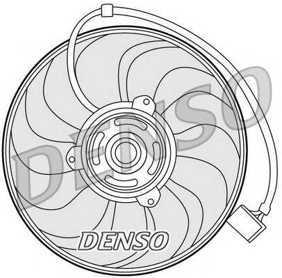 NPS DER27001 Вентилятор системы охлаждения двигателя