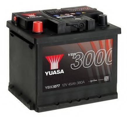 Стартерна акумуляторна батарея YUASA YBX3077