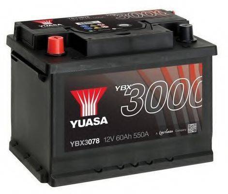 Аккумулятор автомобильный (АКБ) YUASA YBX3078