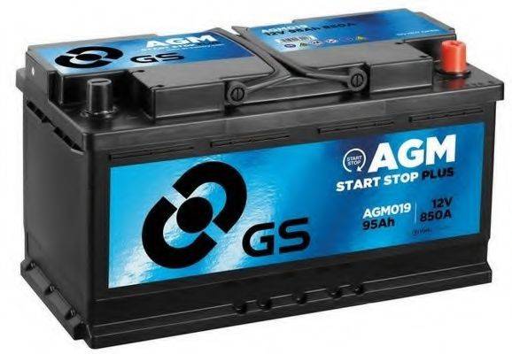 Стартерна акумуляторна батарея GS AGM019