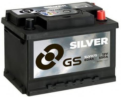 Аккумулятор автомобильный (АКБ) GS SLV075
