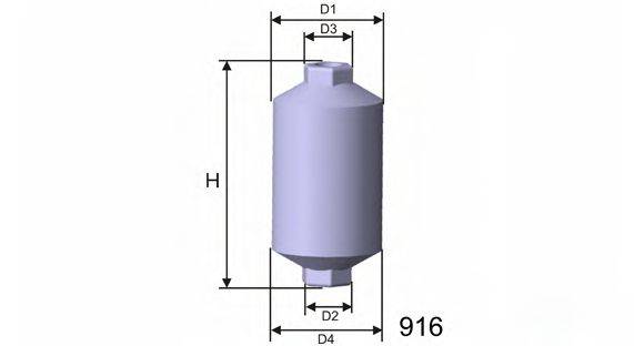Топливный фильтр MISFAT E506
