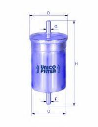 UNICO FILTER FI61652 Топливный фильтр