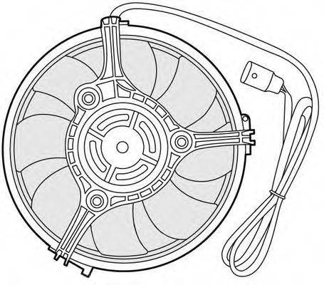CTR 1209520 Вентилятор системы охлаждения двигателя