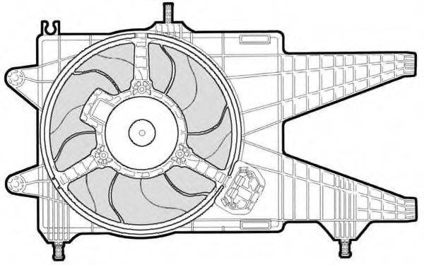 CTR 1209563 Вентилятор системы охлаждения двигателя