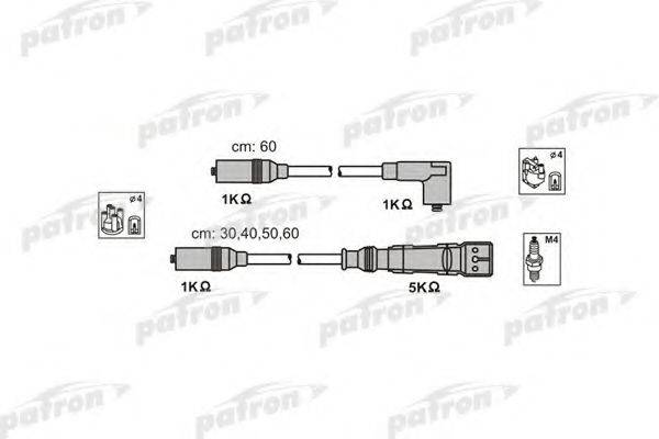 Комплект дротів запалення PATRON PSCI1000