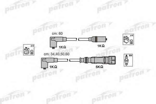 Комплект дротів запалення PATRON PSCI1003